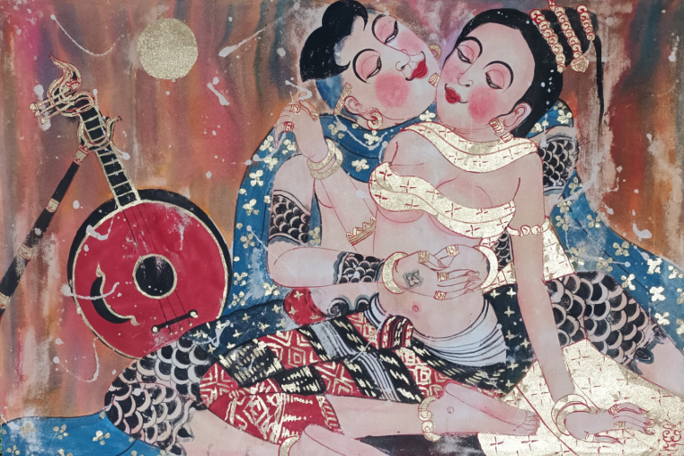 Lanna Romantic Painting - arthai