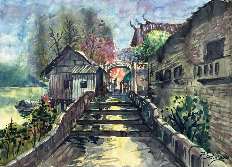 Walkway to the Temple