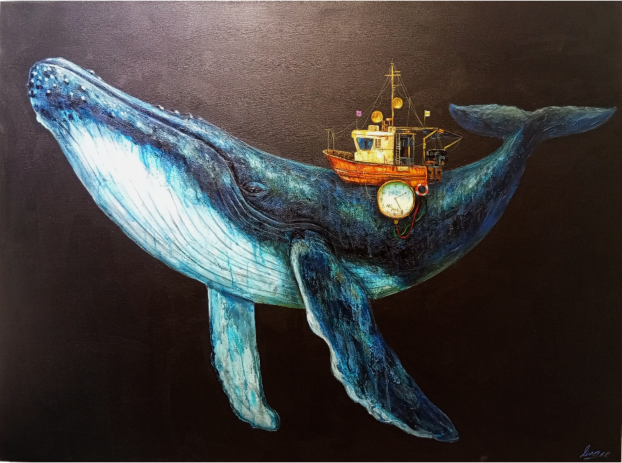 Carrying whale - The Timeless Voyage